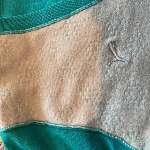 Puma - Teal sweater ladies Medium - Picture 4 of 9